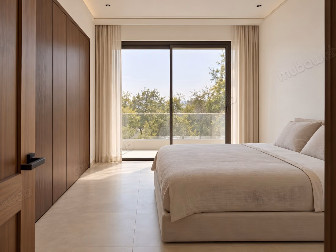 Villa met 4 suites in een afgesloten residentie, plein van 3.000 m² en padel