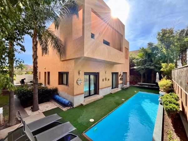 Beautiful villa with pool in Amelkis, Marrakech