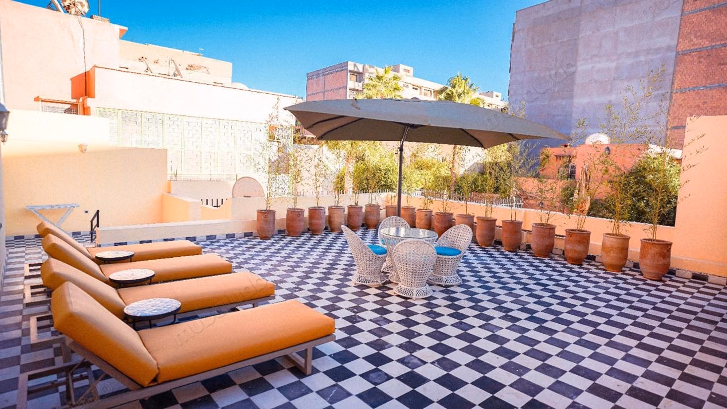 Villa de charme esprit riad à Guéliz, Marrakech