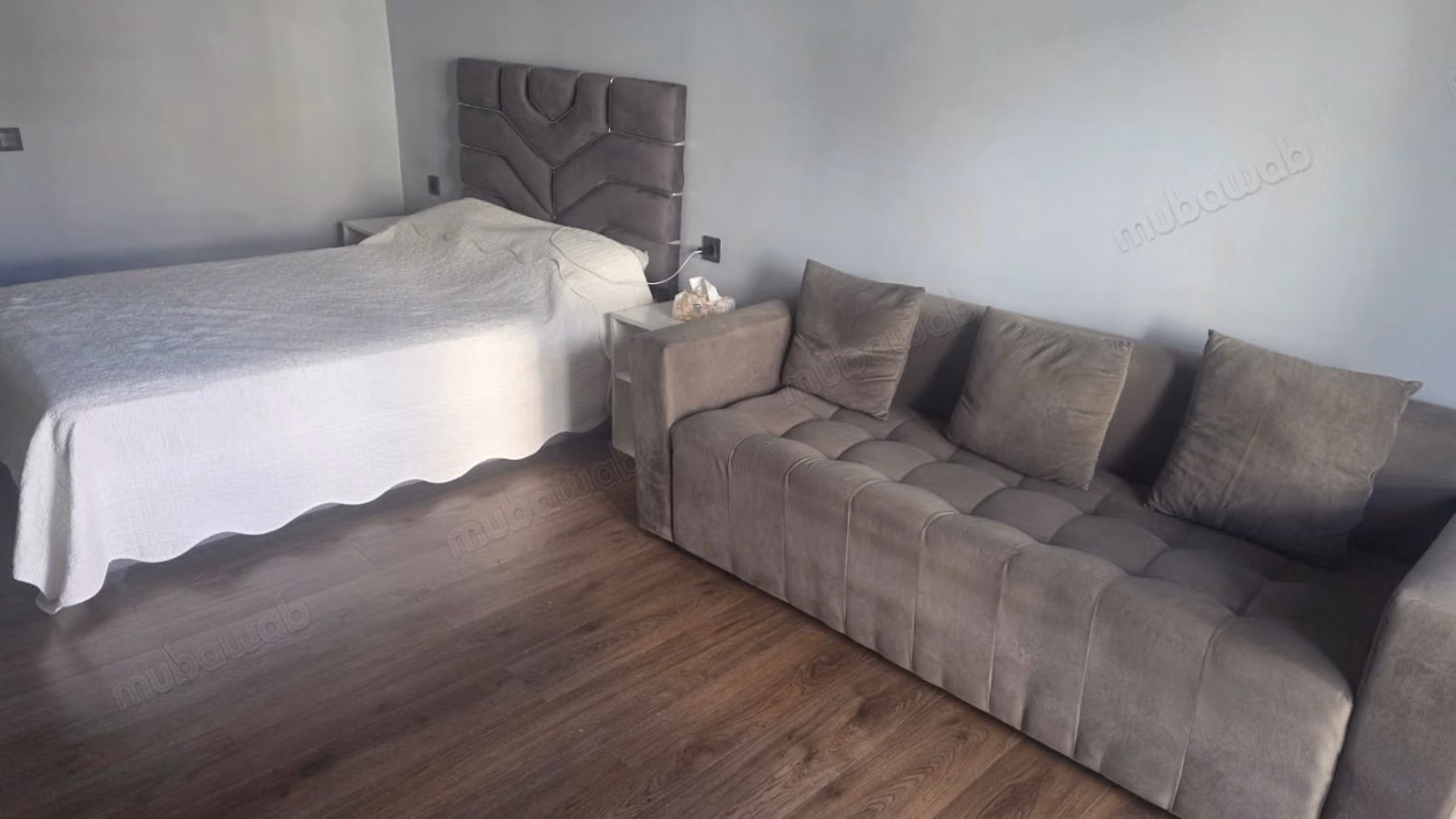Appartement à louer à Agdal. 
Surface de 34 m². 
Meublé