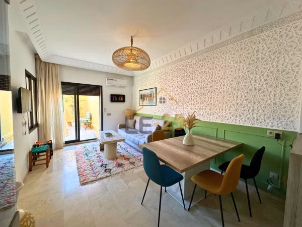Furnished apartment of 93 m², 2 terraces in Semlalia