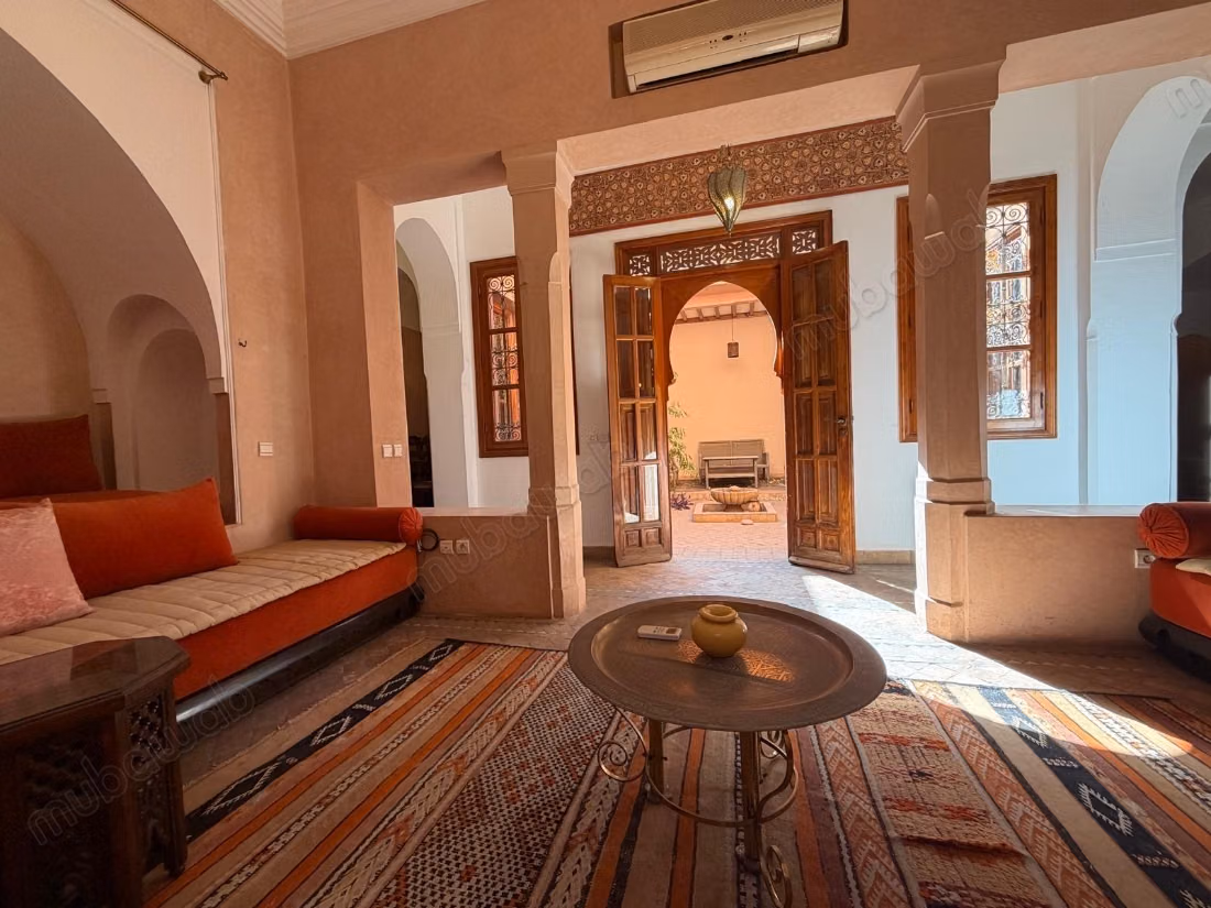 Riad d'architecte en résidence sécurisée – bd Mohammed VI
