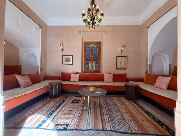 Riad de arquitecto en residencia segura – boulevard Mohammed VI