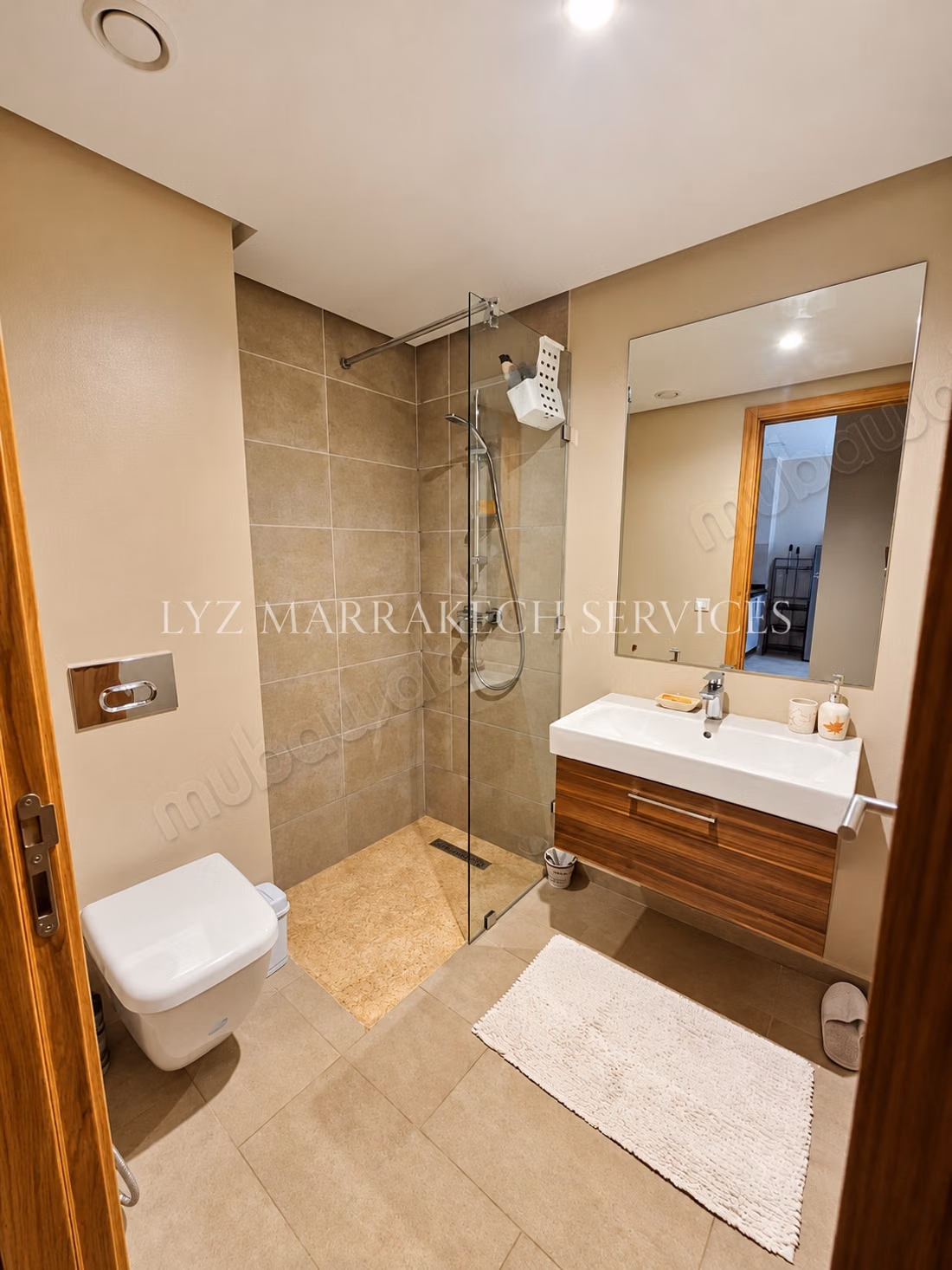 Superbe appartement 1 chambre à vendre à Route de Tahanaout 
noria