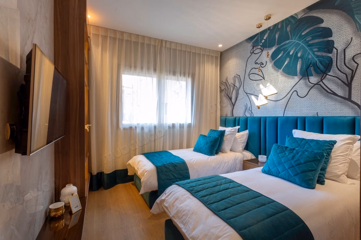 Apartamento impresionante en alquiler en Agdal. 3 hermosas habitaciones. Bien amueblado