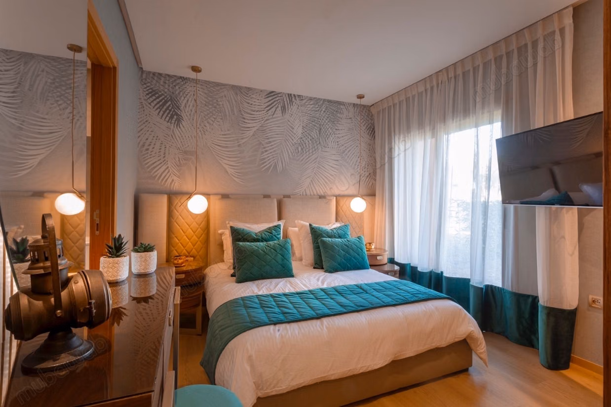 Apartamento impresionante en alquiler en Agdal. 3 hermosas habitaciones. Bien amueblado