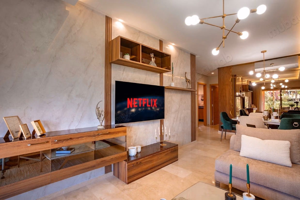 Apartamento impresionante en alquiler en Agdal. 3 hermosas habitaciones. Bien amueblado