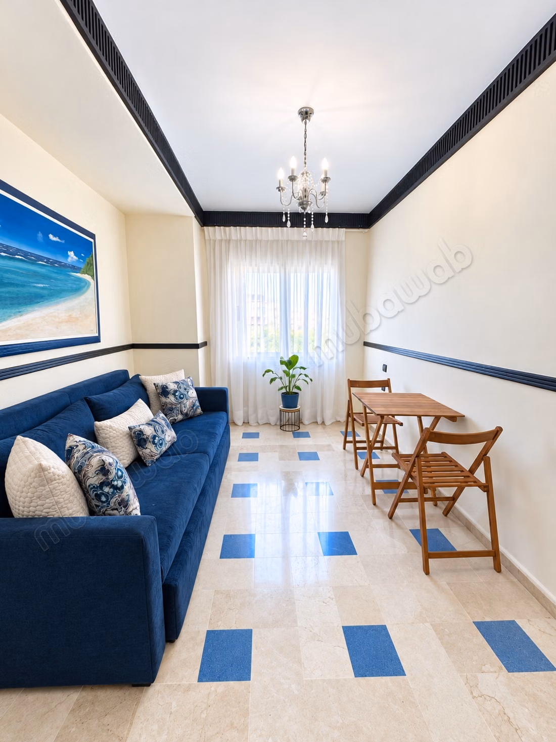 Gemeubileerd 3-slaapkamer appartement in Gauthier