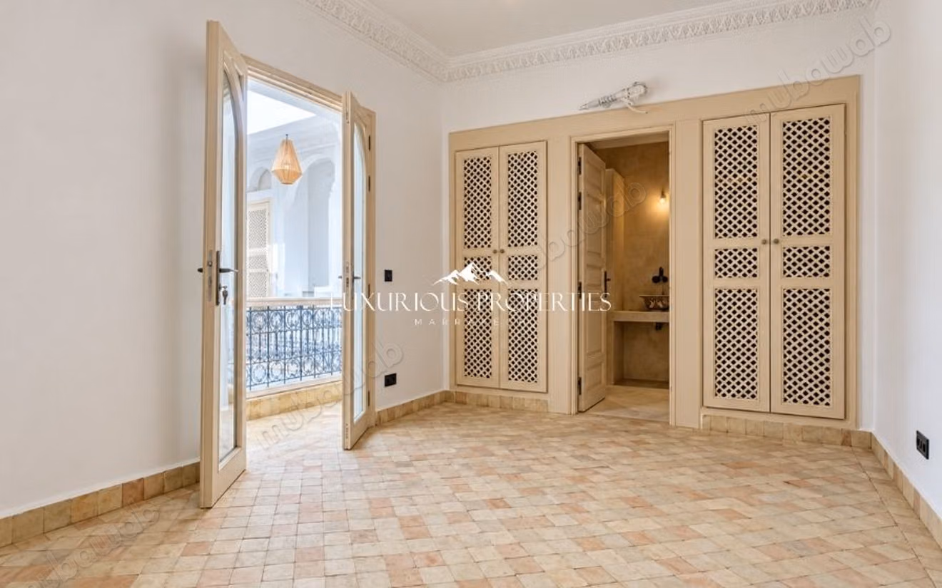 Riad renovado con terraza en Bab Doukkala