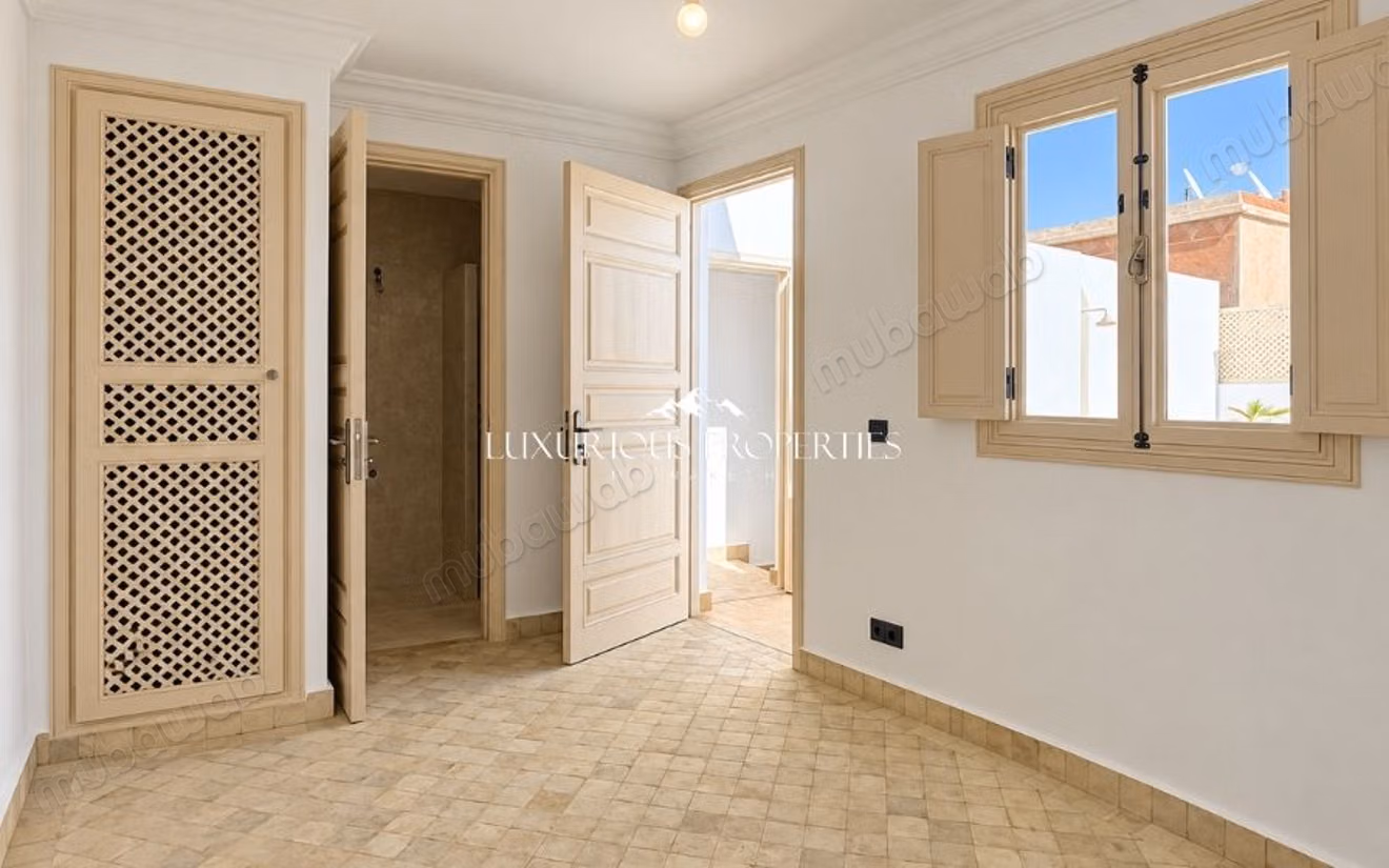 Riad renovado con terraza en Bab Doukkala