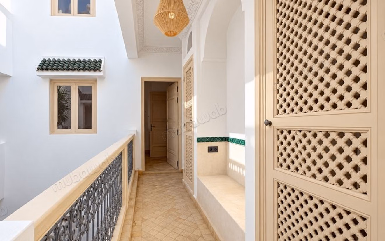 Riad renovado con terraza en Bab Doukkala