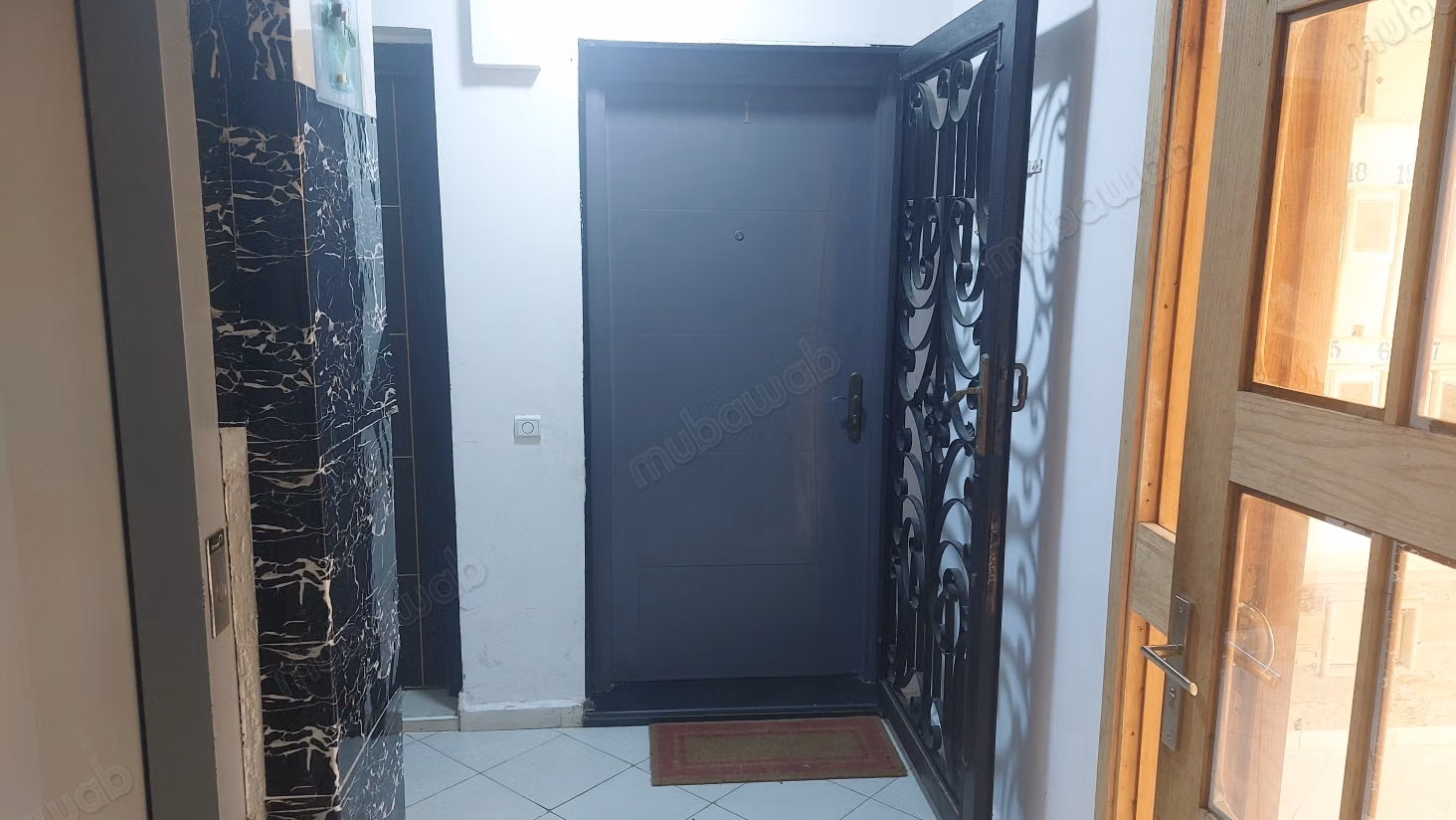 Rent this apartment in Dar Bouazza. 2 beautiful bedrooms. Well furnished
