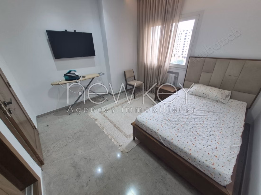 Furnished S2 apartment for rent in Jardins de Carthage