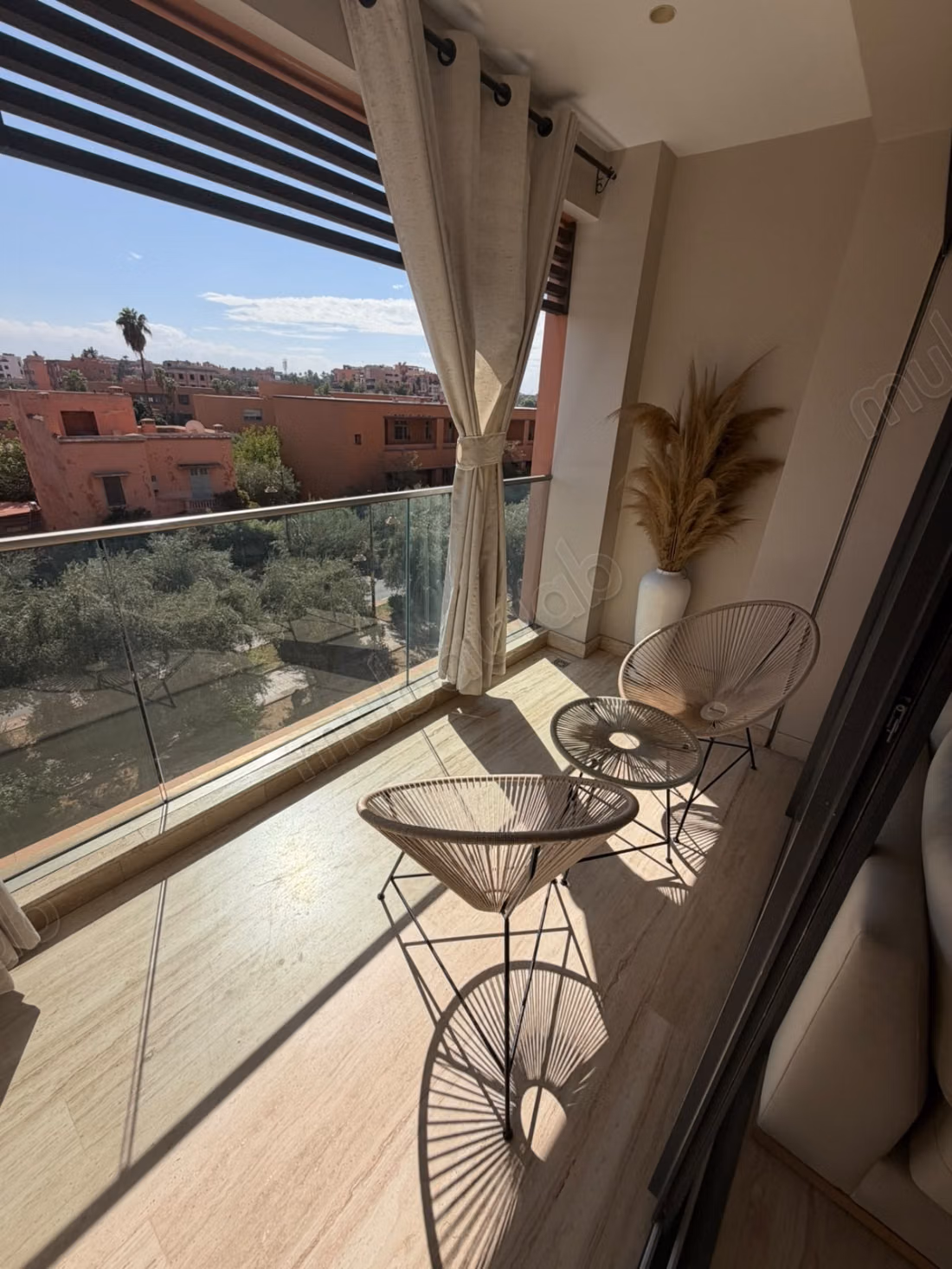 Appartement 2 chbres terrasse semlalia 90 M2