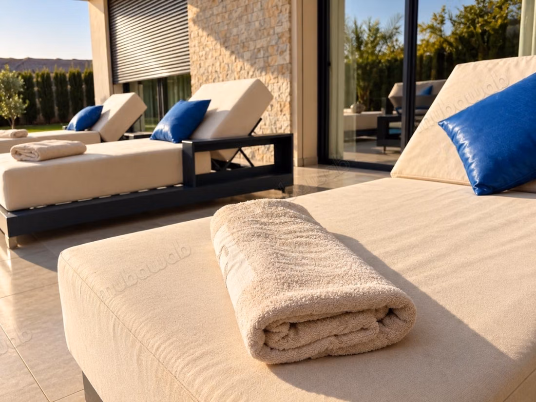 Villa de luxe à louer à Tassoultante. 
5 belles chambres. 
Bien meublé