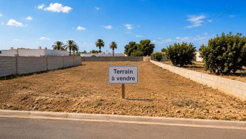 A vendre un terrain à Chotrana 1 Les Basatines