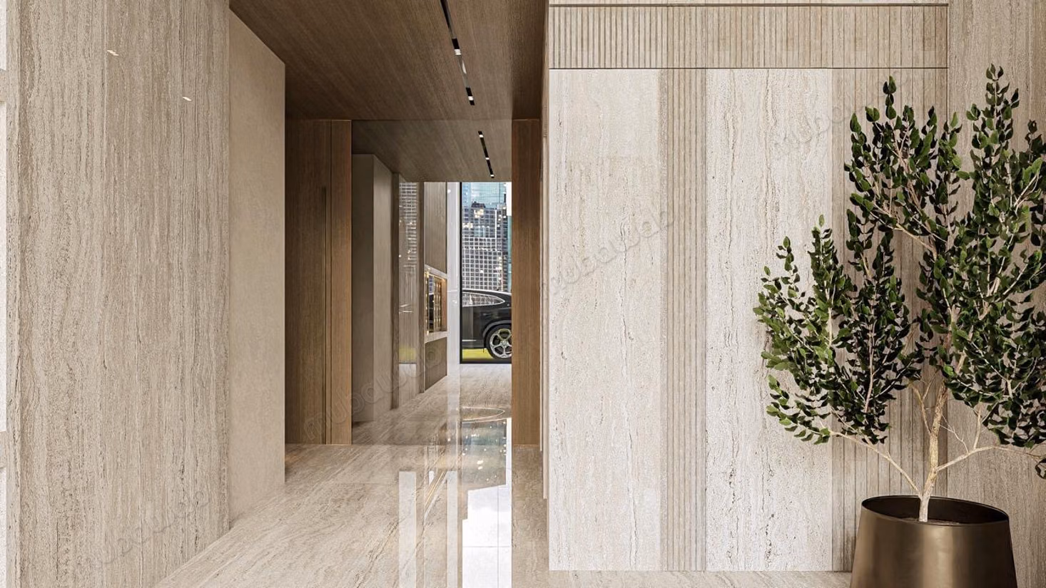 Appartement à louer à Les Hôpitaux. Dimension 38 m². Espaces de stationnement et terrasse