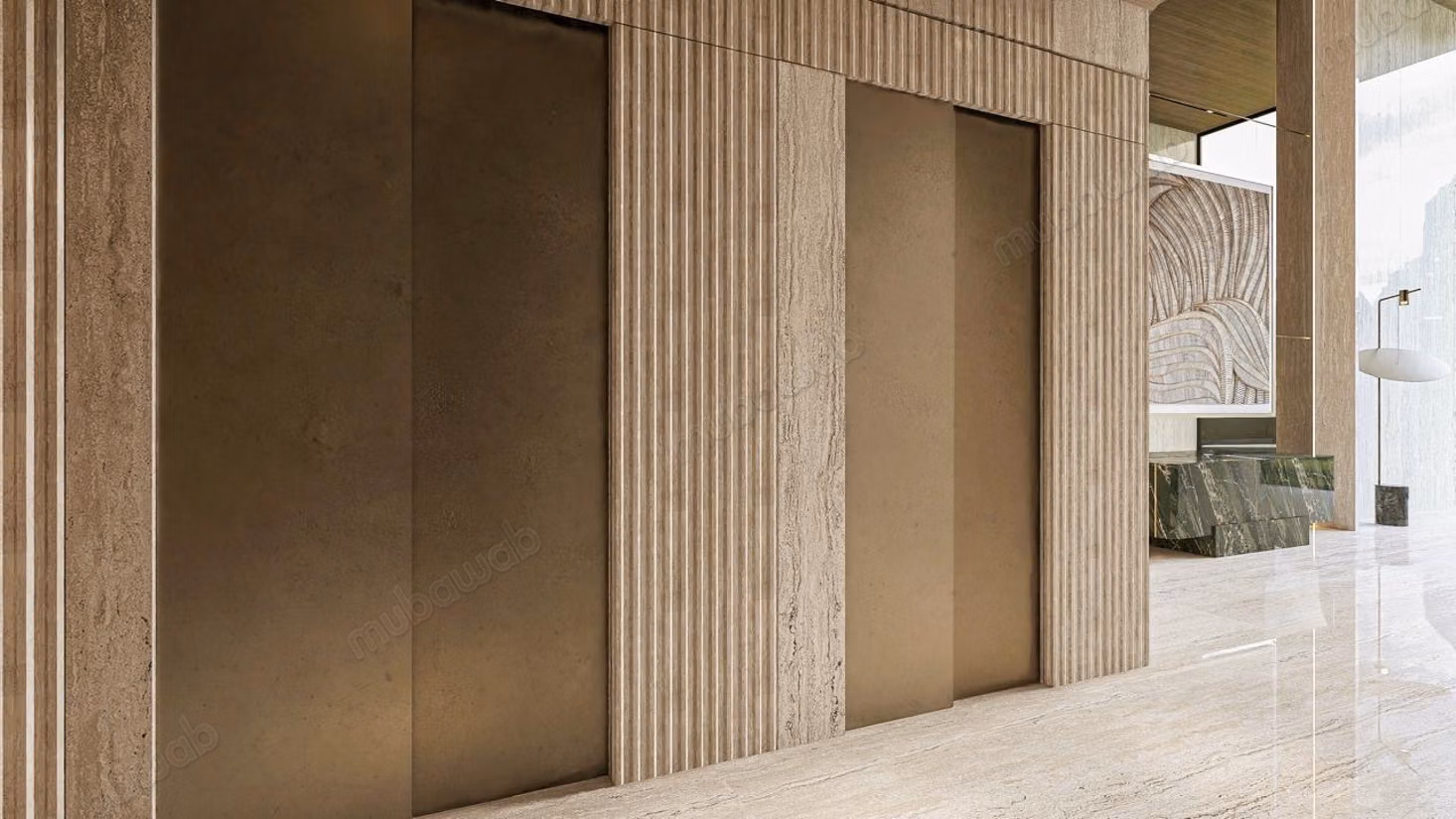 Appartement à louer à Les Hôpitaux. Dimension 38 m². Espaces de stationnement et terrasse