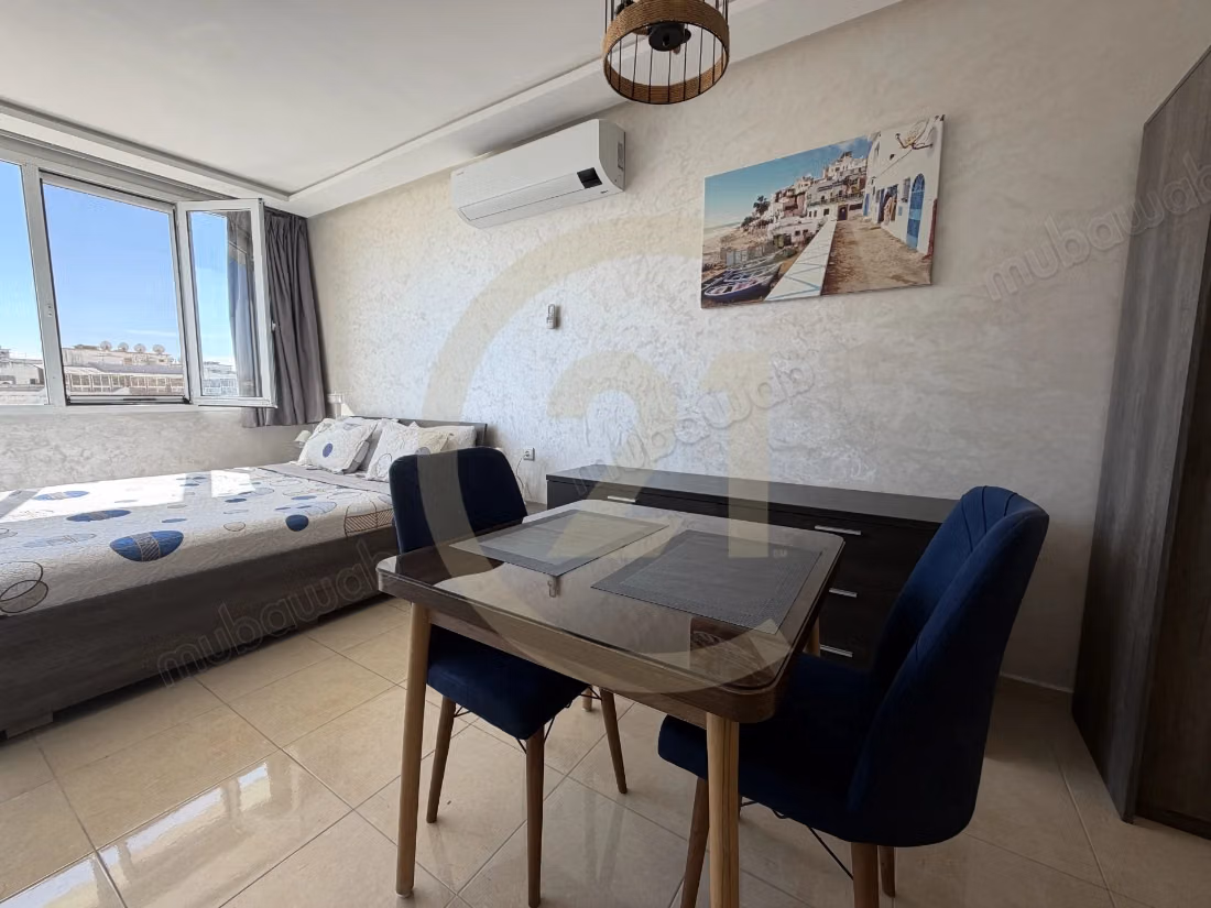 Studio meublé à louer – aida village