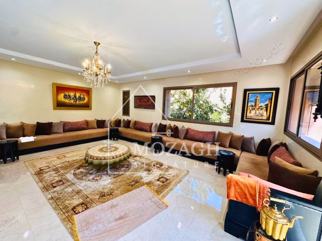 Charmante villa sur résidence Rte de l’Ourika