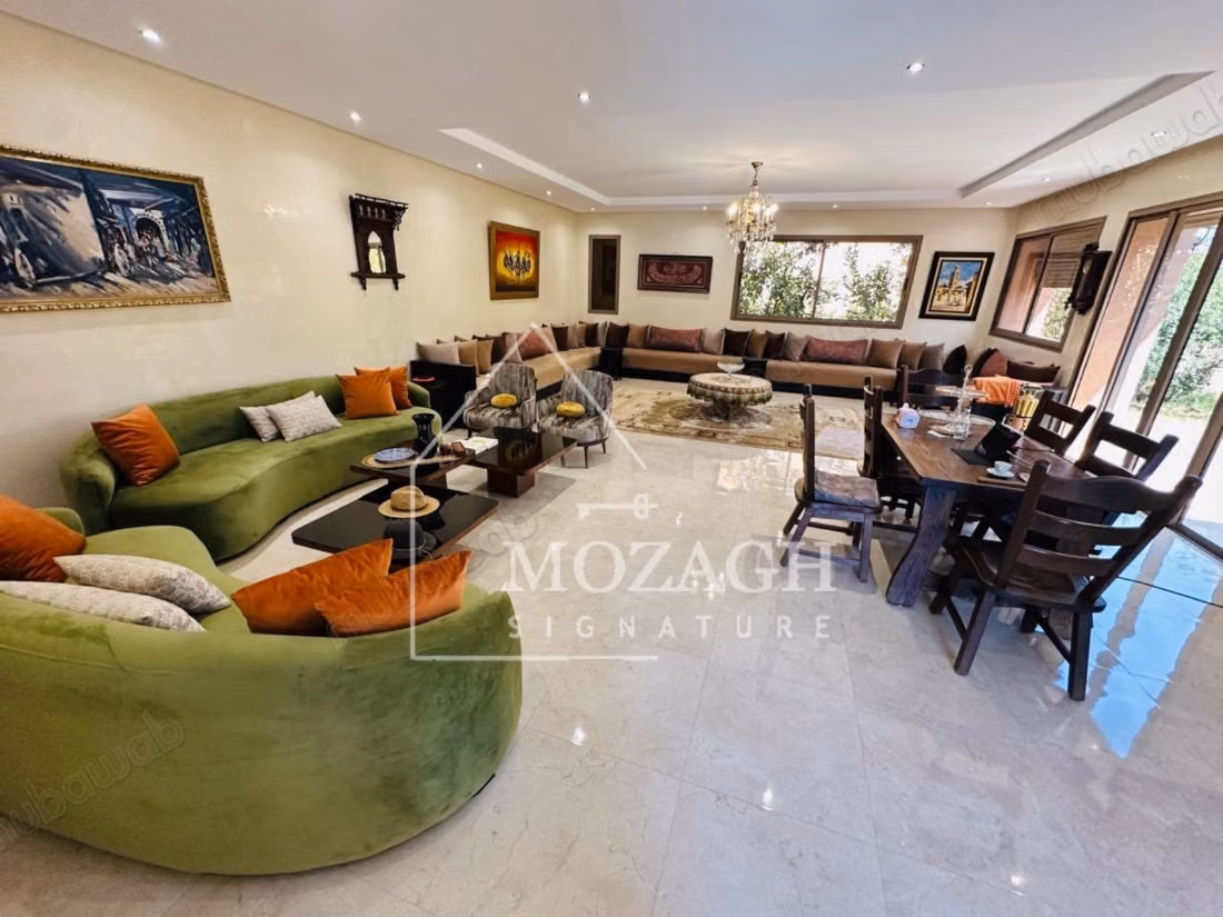 Charmante villa sur résidence Rte de l’Ourika