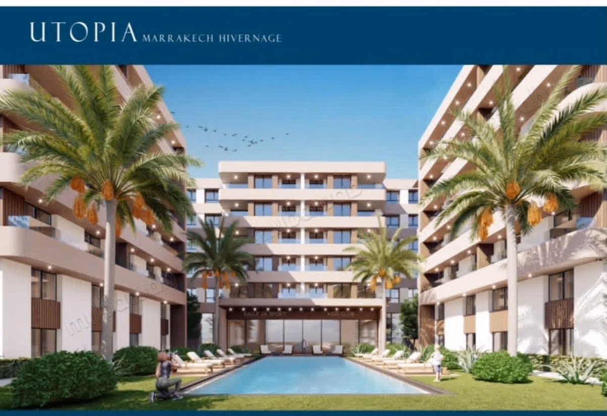 À Vendre Studio de 69m2 avec vue sur piscine