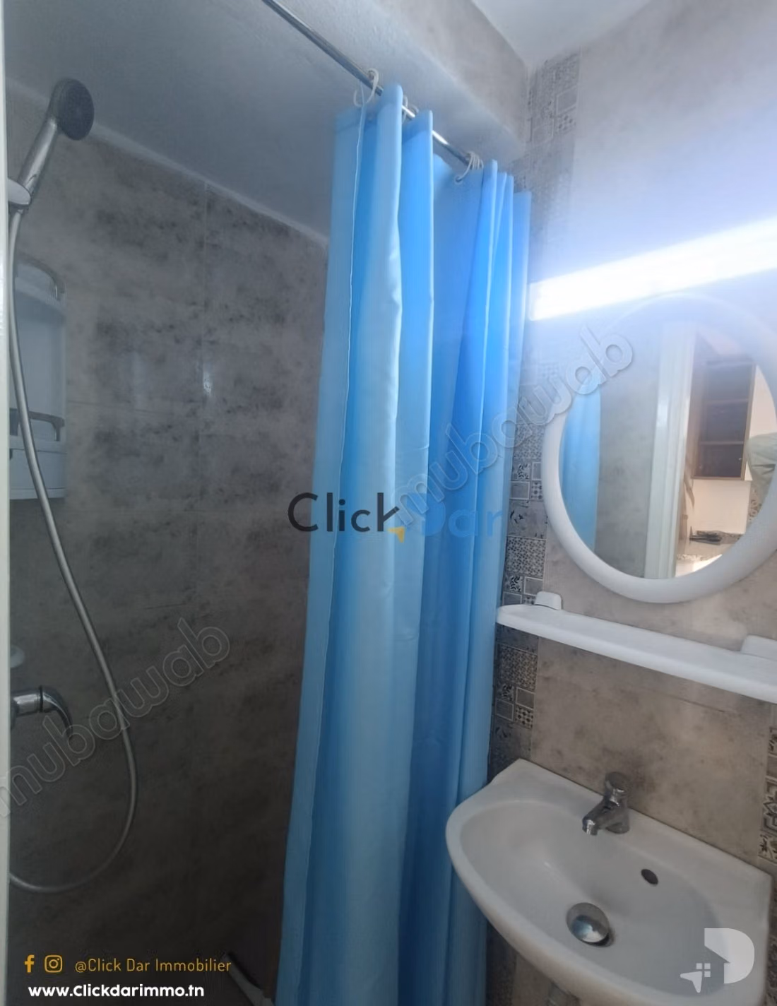 Appartement S0 location annuelle Hammamet