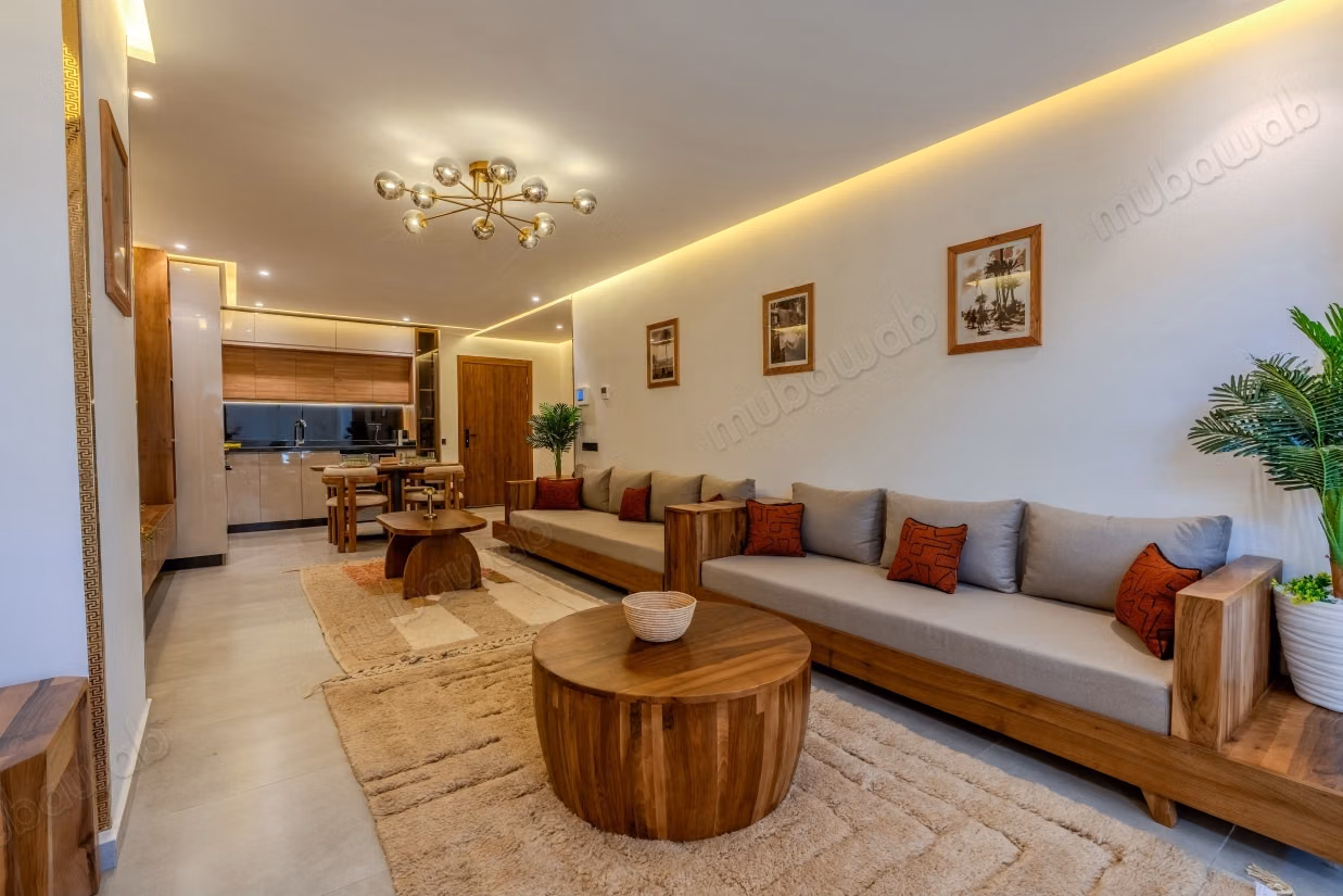 Appartement en vente à Guéliz. 3 pièces confortables. Meublé