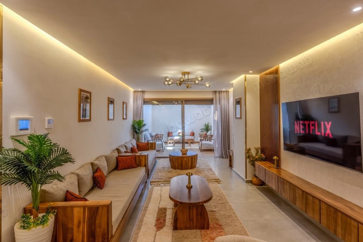 Appartement en vente à Guéliz. 3 pièces confortables. Meublé