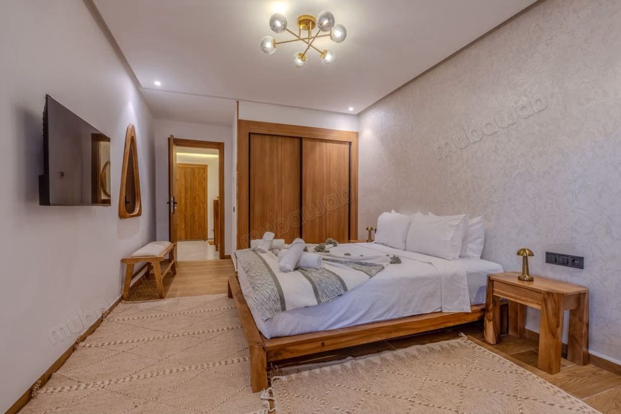 Appartement en vente à Guéliz. 3 pièces confortables. Meublé