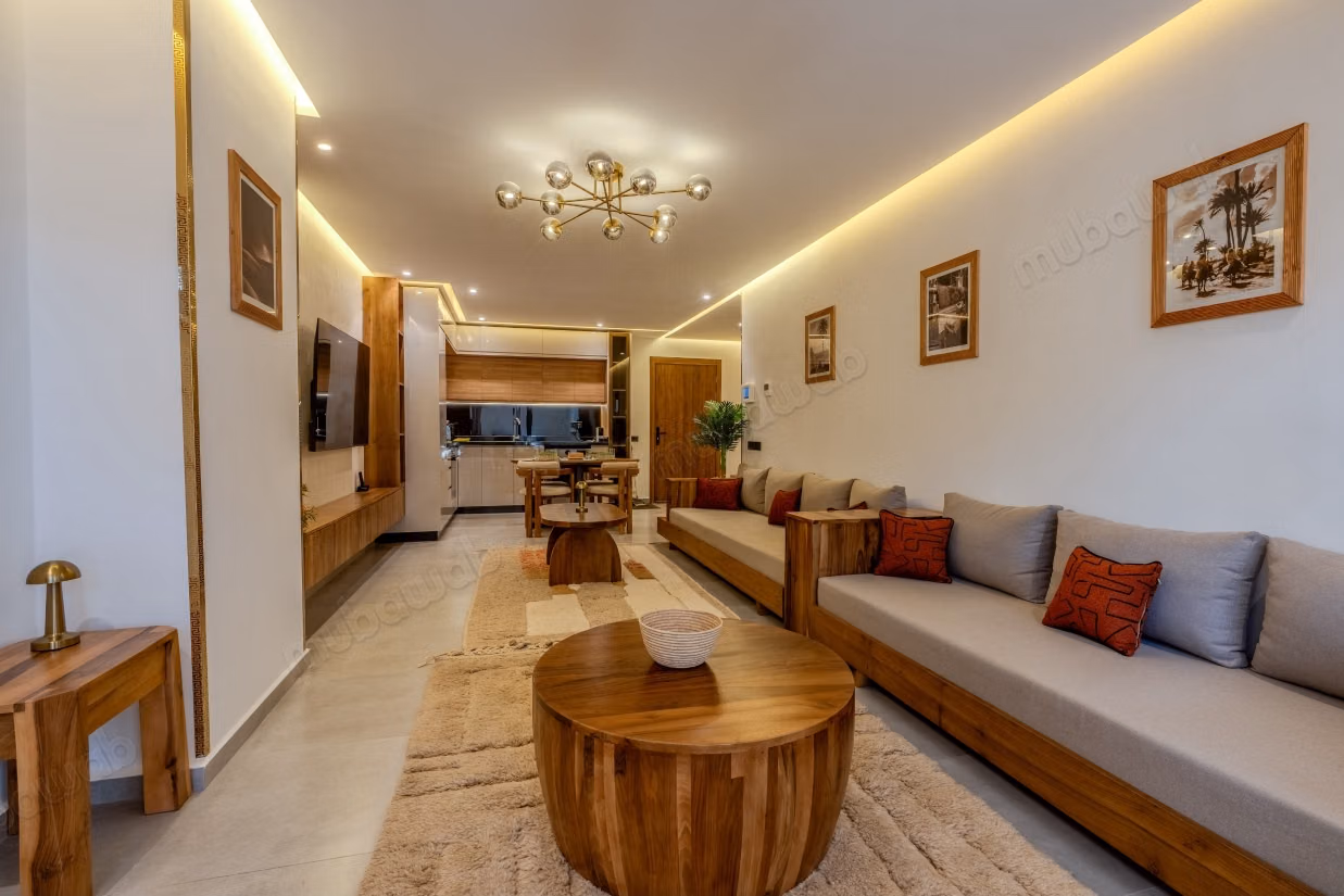 Appartement en vente à Guéliz. 3 pièces confortables. Meublé