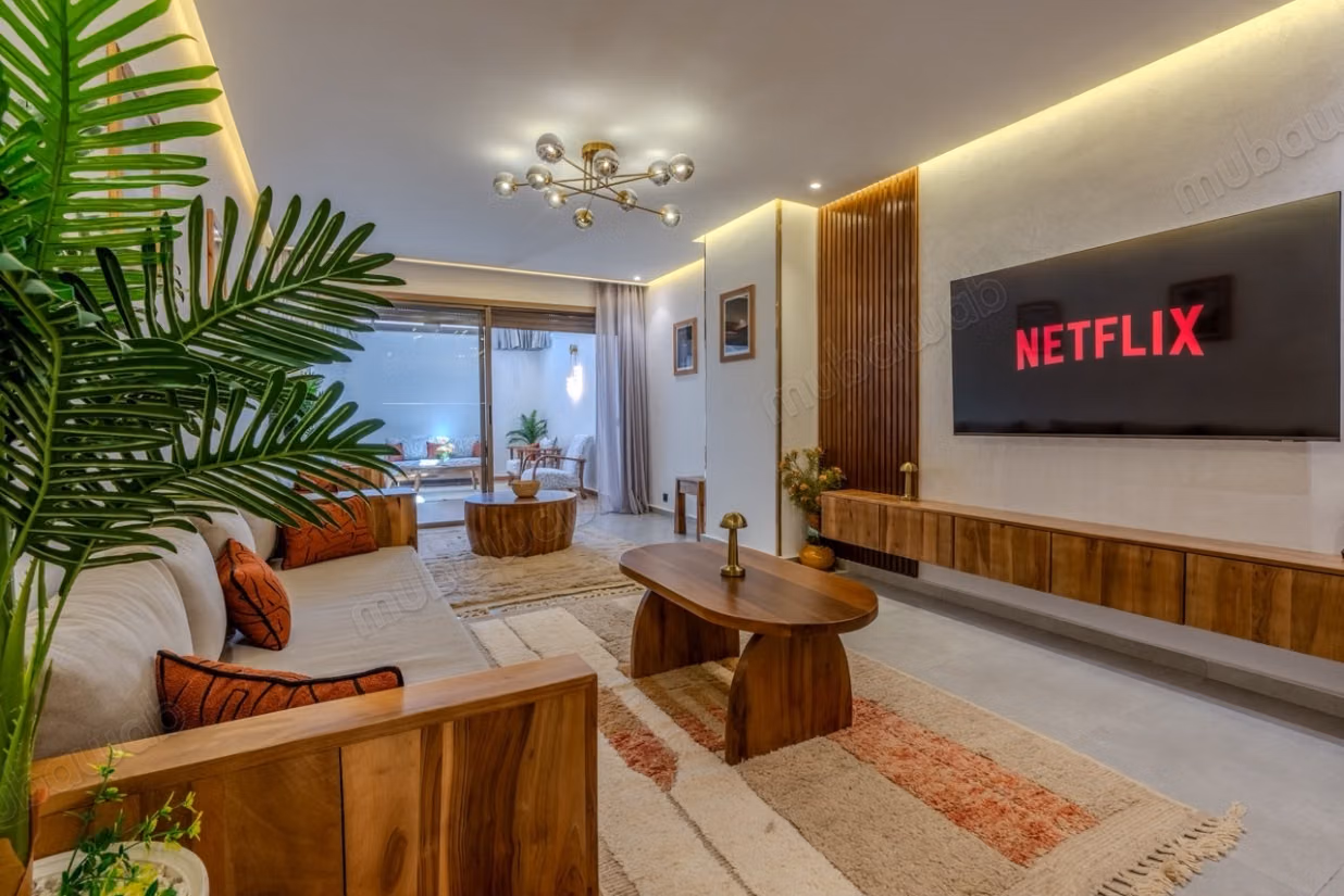 Appartement en vente à Guéliz. 3 pièces confortables. Meublé