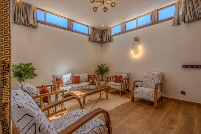 Appartement en vente à Guéliz. 3 pièces confortables. Meublé