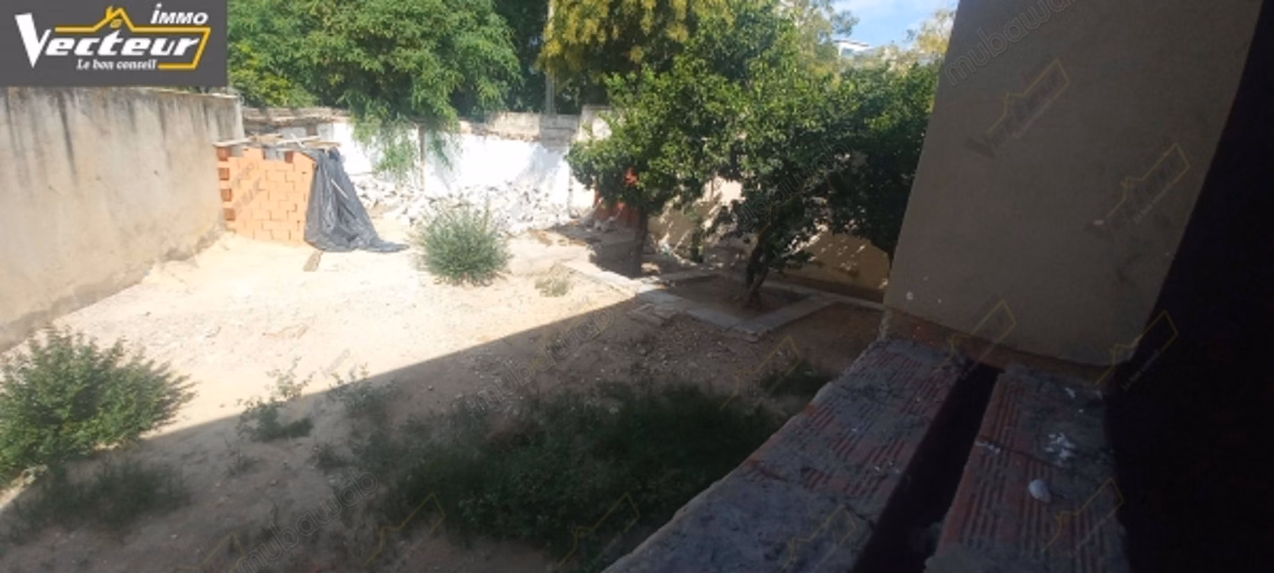A vendre villa non fini à el ouardia / lakagnia