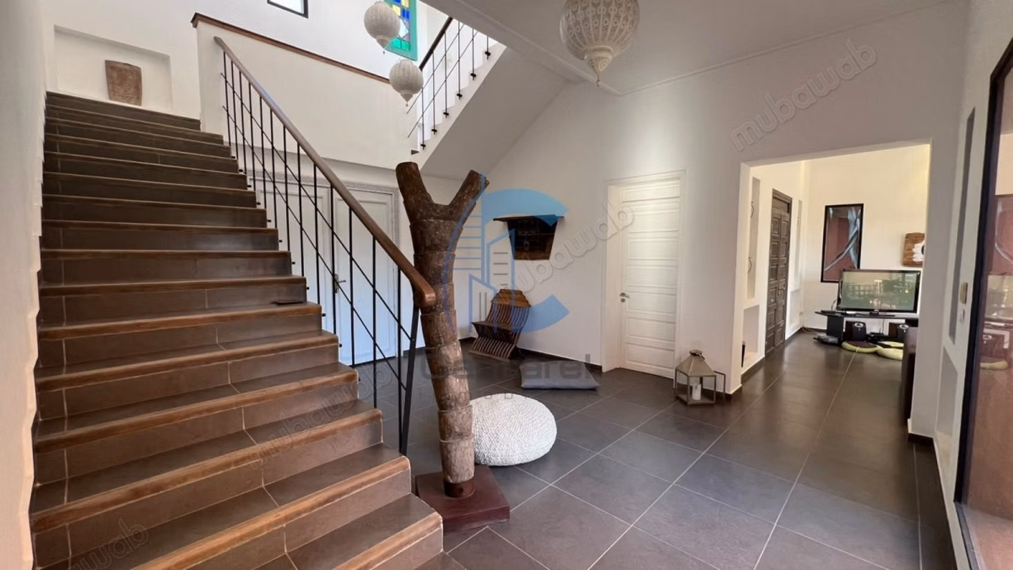 Villa con 4 camere da letto e 1 camera per il personale con VNA su 1 ettaro in vendita sulla Route d'Amizmiz