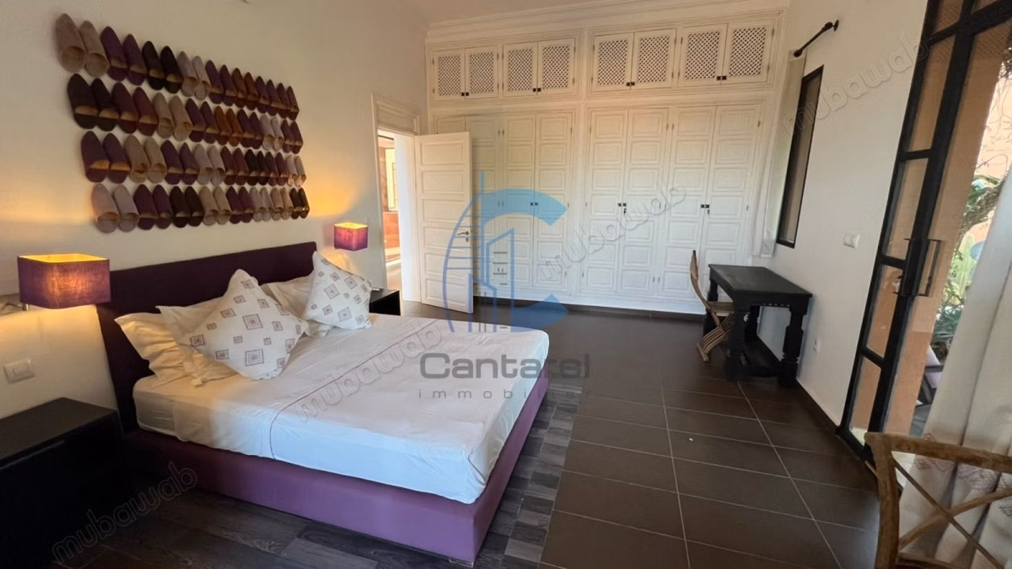 Villa con 4 camere da letto e 1 camera per il personale con VNA su 1 ettaro in vendita sulla Route d'Amizmiz