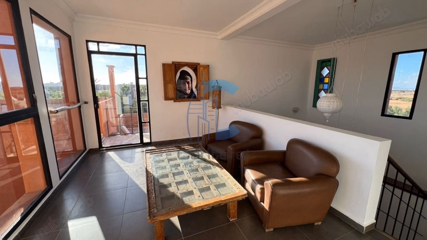Villa con 4 camere da letto e 1 camera per il personale con VNA su 1 ettaro in vendita sulla Route d'Amizmiz