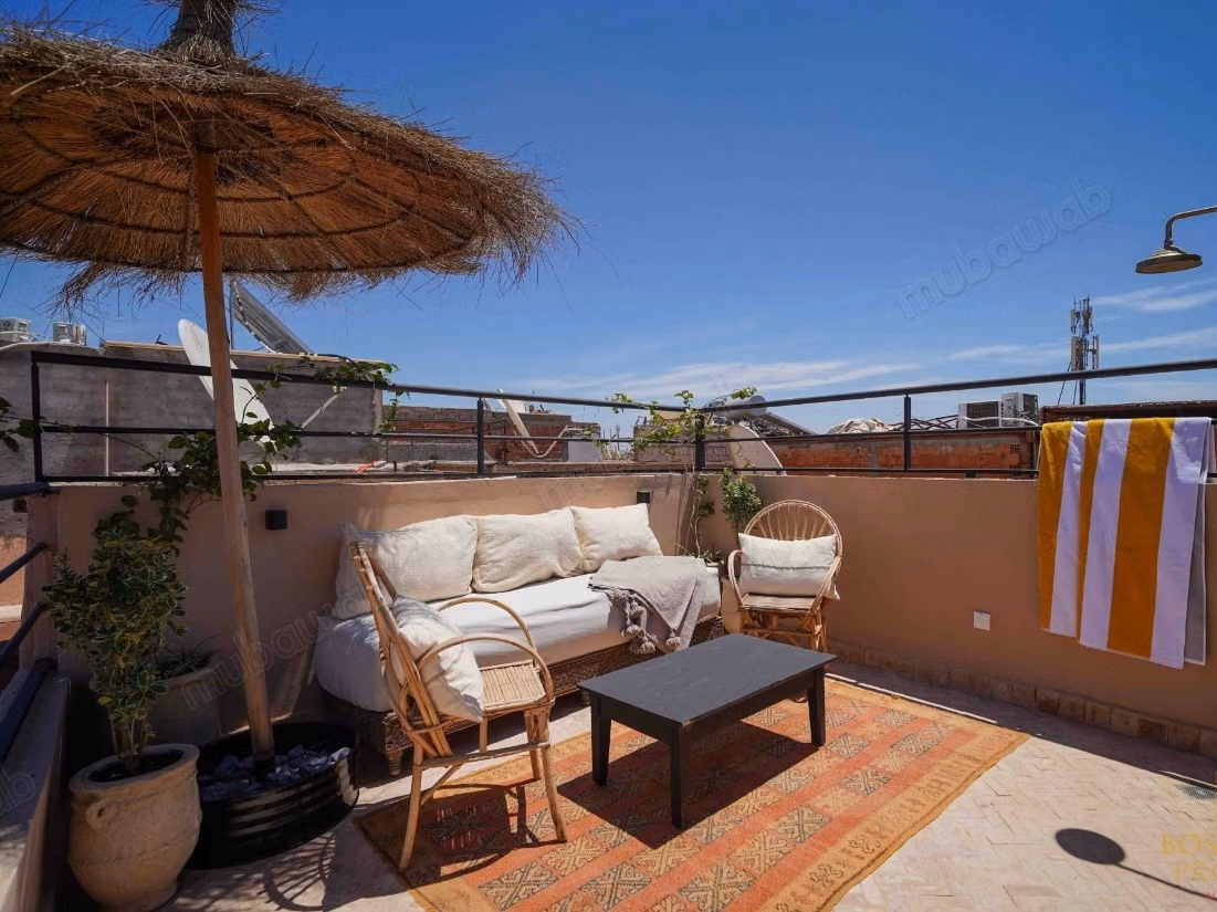 Appartement à acheter dans le Riad Zitoun. Surface de 33 m². Nouveau mobilier