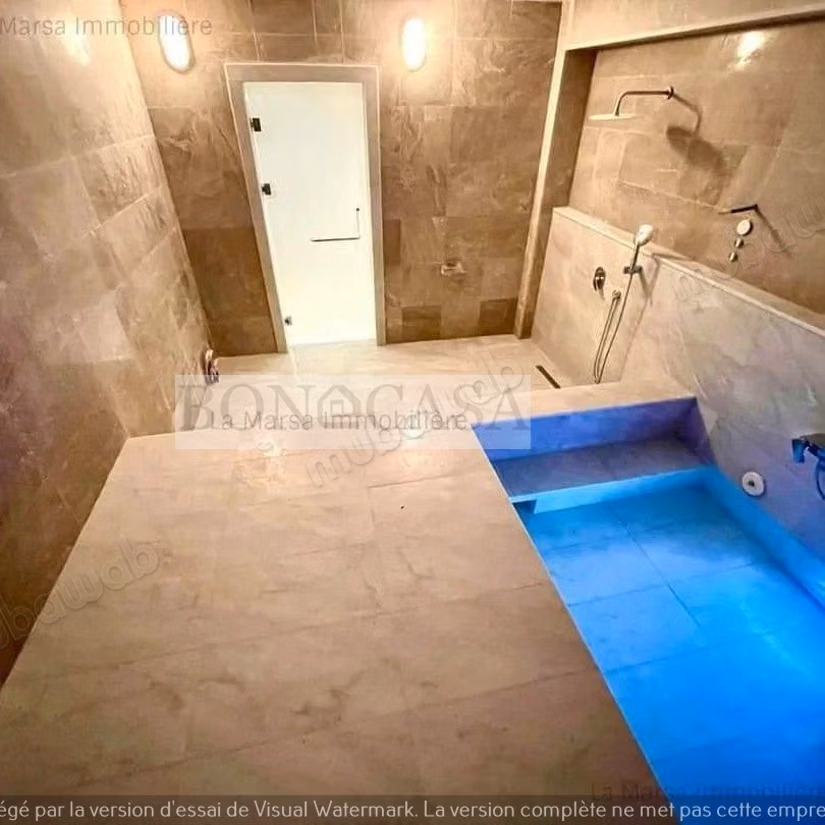 Villa S4 Vide piscine et jardin à louer à Gammarth