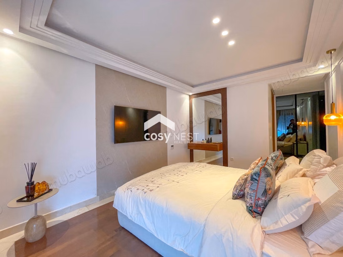 Excelente apartamento en alquiler en Ain Diab. 3 habitaciones