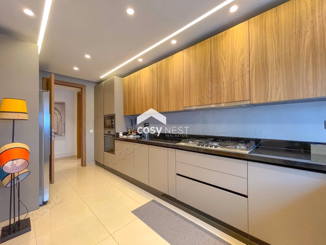 Excelente apartamento en alquiler en Ain Diab. 3 habitaciones