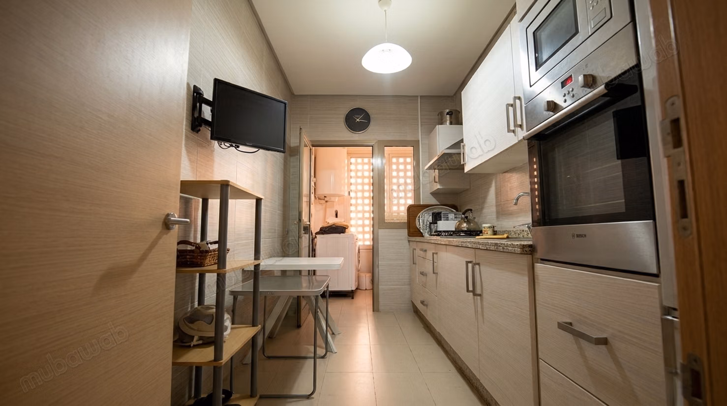 Appartement rez de jardin meublé à louer à Agdal
