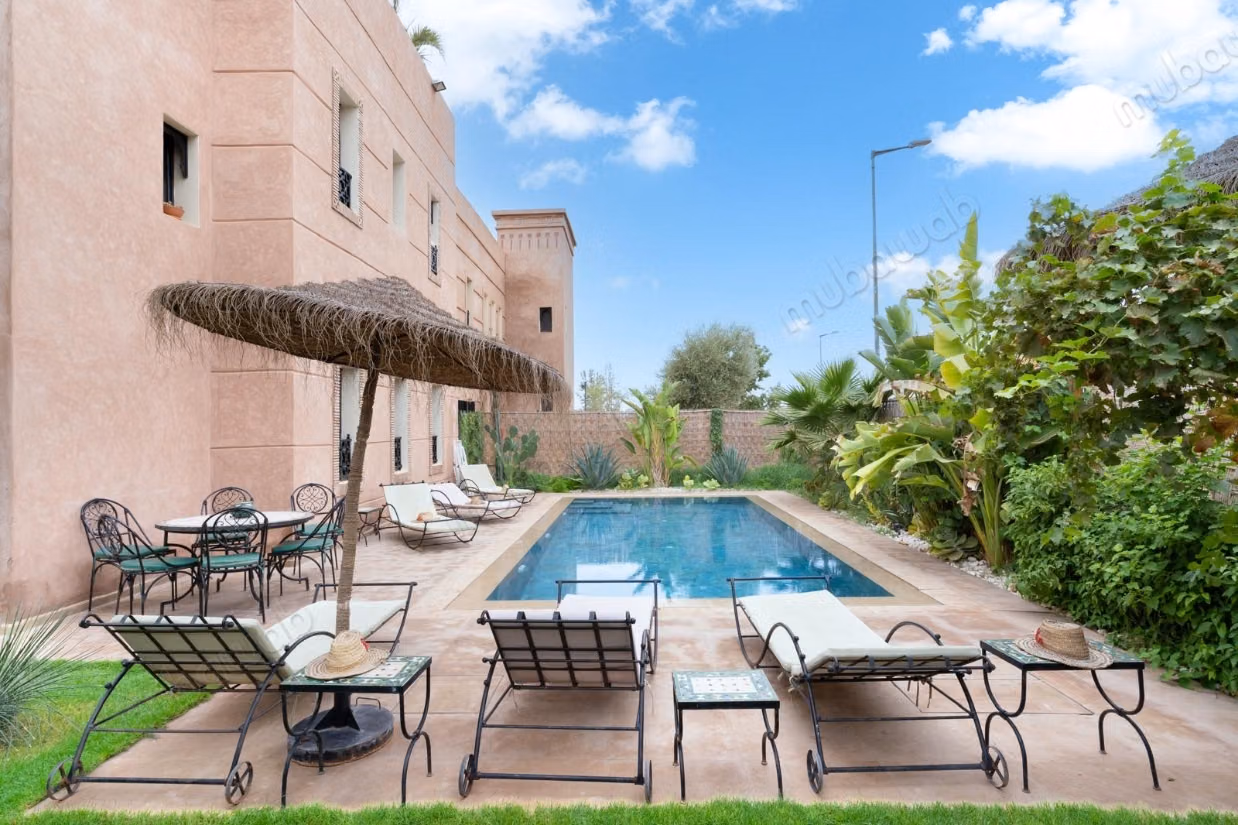 Villa Riad avec Piscine et Jardin