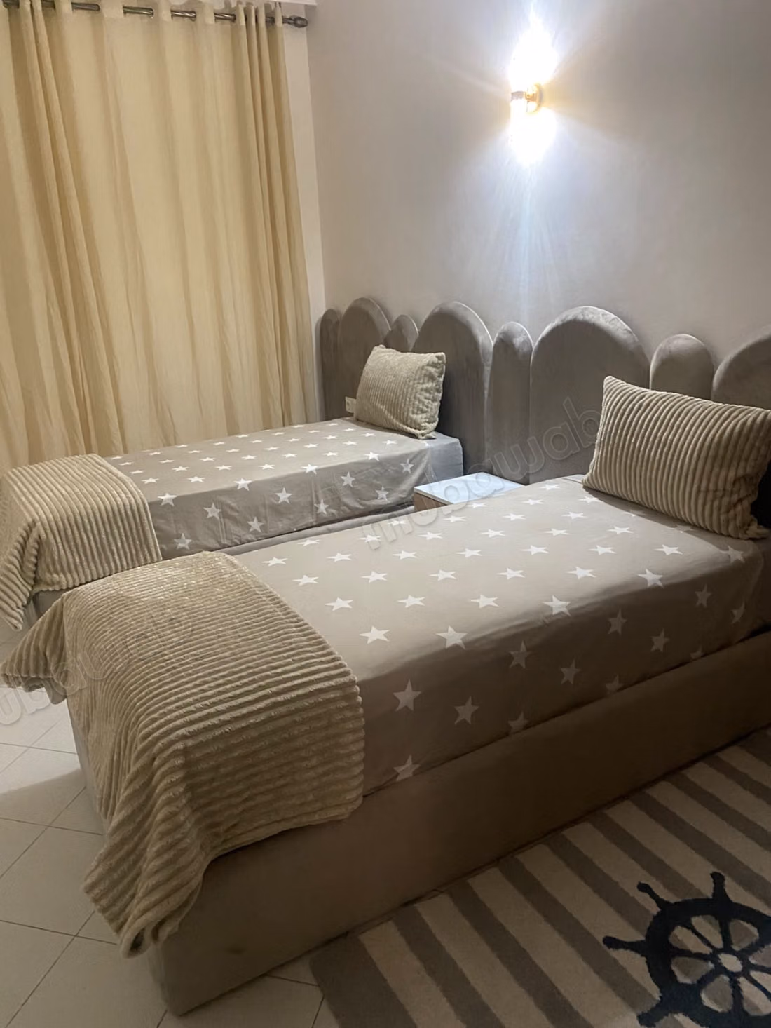 Appartement en location à Tamesna. 2 chambres agréables. 
Avec ascenseur