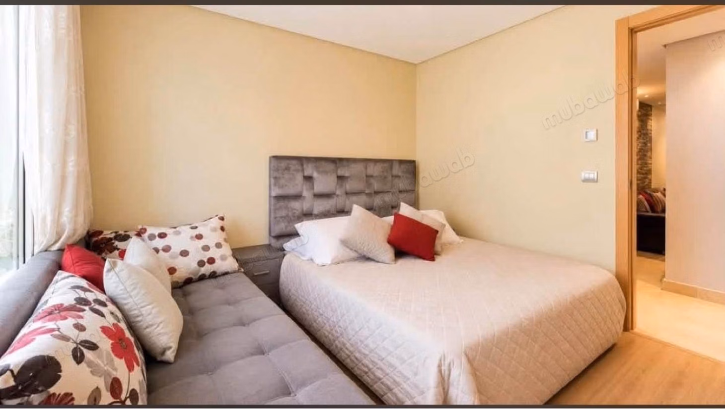 Venta de un bonito apartamento en planta baja en Ville Verte. 2 habitaciones. Terraza y ascensor