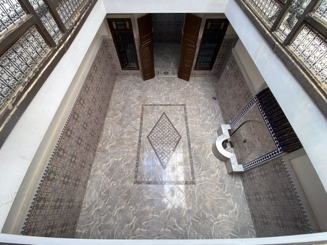 Riad te renoveren van 120 m² in Hart Soura, Marrakech