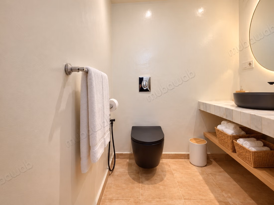 Appartement à louer à Al Bahraoyine. 
2 chambres. 
Meublé