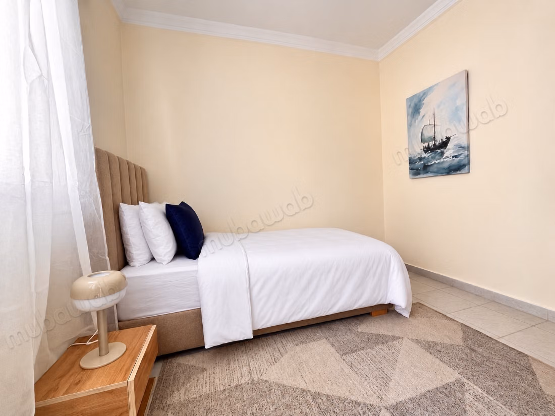 Appartement à louer à Al Bahraoyine. 
2 chambres. 
Meublé