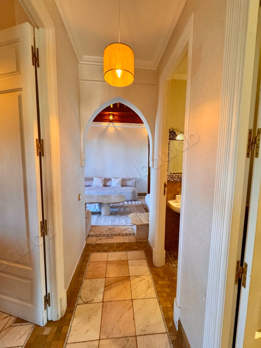 Palmeraie: très bel appartement rénové