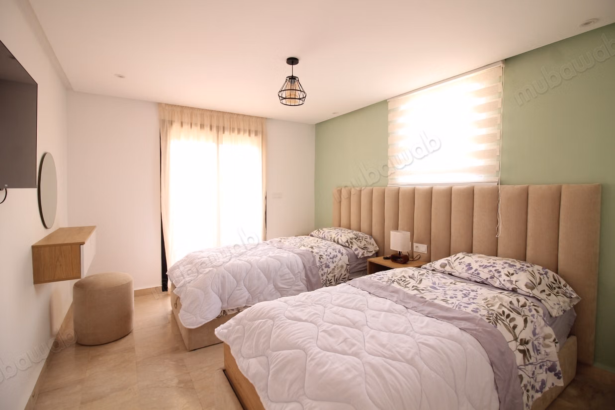 Coeur de Guéliz T3 meublé avec terrasses et balcon